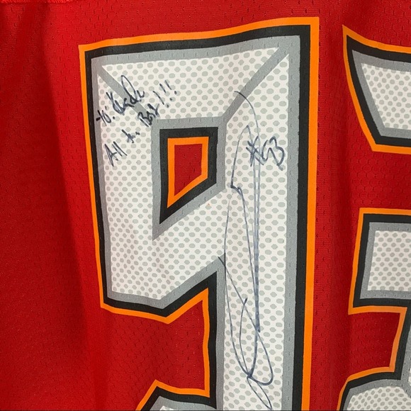 NFL Buccaneers Ndamukong Suh Jersey SIGNED NWT Men’s Size 4XL - Picture 11 of 11